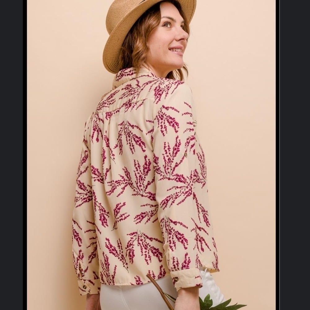 Equipment Femme Alexis Floral Blouse Size XS EUC